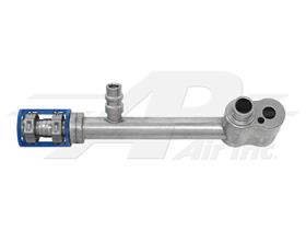 Quick Clip - JD #10 SRT Compressor Fitting with R134 Service Port