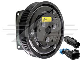York 6 Groove, 6" Clutch 1 Wire and 2 Wire, 12V, GL 2.40C, 2.70F
