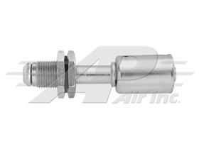 Straight #10 Beadlock Male Flare Bulkhead Fitting