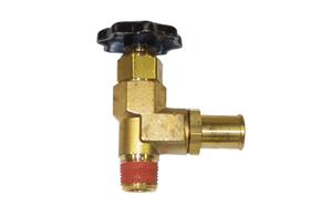 3/4" Hose Manual On/Off Heater Hose Valve With 1/2" Male Pipe Thread