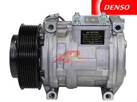 OE Denso Compressor 10PA15C - 124.5mm, 8 Groove Clutch, 12V w/o Manifold