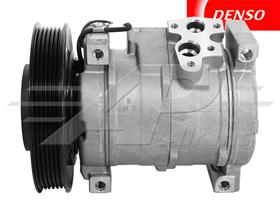 OE Denso Compressor 10S17C  with 6 Groove Clutch, 12V