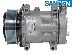 OE Sanden Compressor SD7H15HD - 119mm, 8 Groove Clutch 24V