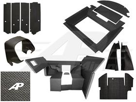 John Deere Qwik Fit Complete Interior Cab Kit - Black, Late Series