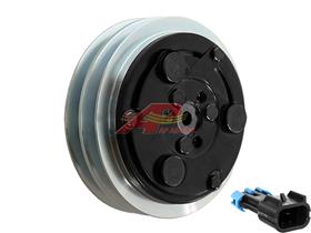 125mm, 2 Groove 12V, 2 Wire Splined Clutch, SD7H15