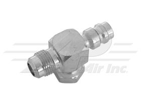R134 # 8 O-Ring Service Valve With # 8 Male Flare Thread