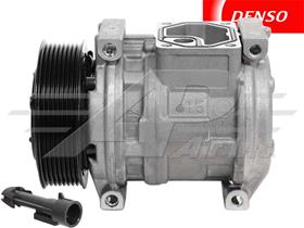 OE Denso Compressor 10PA15C - 124.5mm, 8 Groove Clutch, 24V w/o Manifold