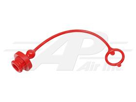 Red Dust Plug 3/8"