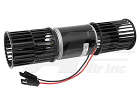 JD Heavy Duty Blower Motor Repair Kit with OE Wire Connectors, Wheels, and Mounting Gaskets, 12V Single Speed 2 Wire with 5/16" Shafts