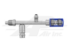 Quick Clip - JD #6 Male O-Ring Fitting with 7/16" - 20 and R134 Ports