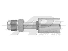 Straight # 10 Male Flare For # 12 Reduced Diameter Hose