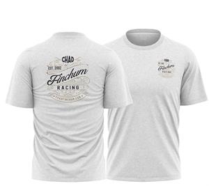 Chad Finchum Logo White T-Shirt