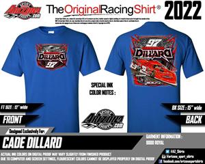 2022 Blue Cade Dillard T-Shirt