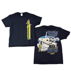 2023 Navy Country Roads Hauler Youth T-Shirt