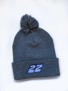 2022 Grey No. 22 Beanie