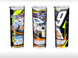 20oz Slim Tumbler with Straw