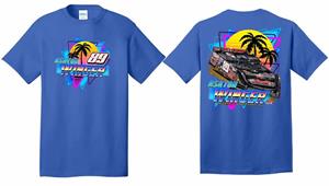 2022 Blue Miami Vice T-Shirt