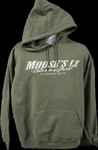 Mooses Military Green Hoodie