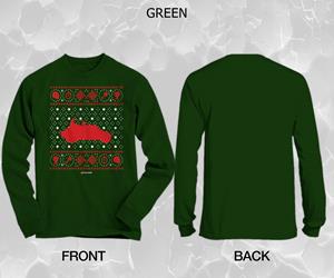 Christmas Sweater - Non-Wing Sprint Car