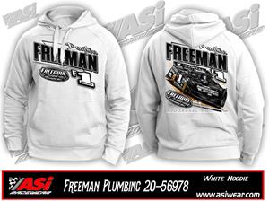 2021 White F1 Hoodie