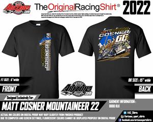 2022 The Mountaineer Black T-Shirt
