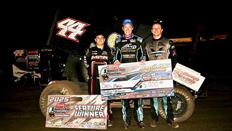 Chris Martin Masters Lakeside Speedway with POWRi 410 Outlaw Sprints Victory