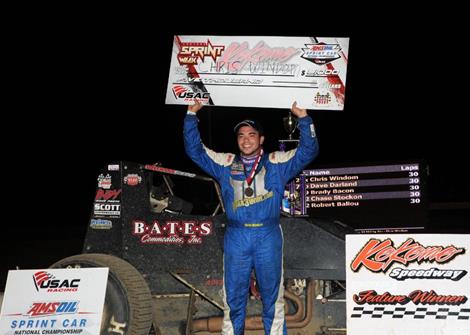 Windom Ends Drought with Postponed Kokomo Feature Win
