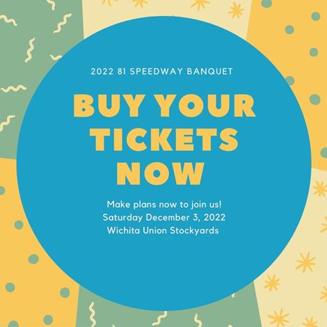 Tickets for the 2022 81 Speedway Banquet are now available. RESERVATIONS ARE REQUIRED!!!