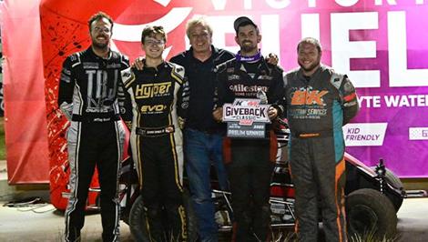 Frank Flud Secures POWRi Stock Non-Wing Micro KKM Giveback Night One Victory