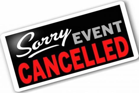 June 21 Race Canceled