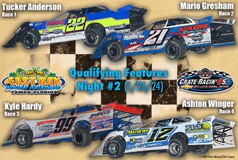 East Bay Prelims to Anderson, Gresham, Hardy and Winger