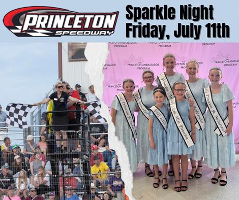 July 11th RACES ON - Sparkle Night at Princeton Speedway