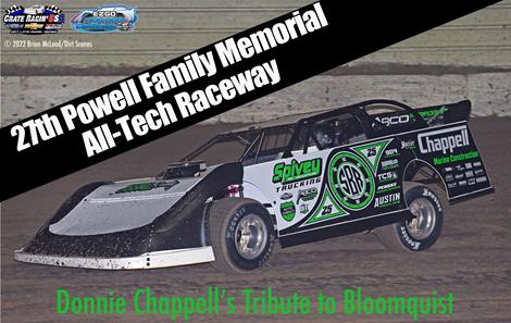 Chappell Debuts Bloomquist Tribute Wrap