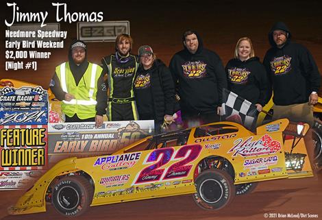 Thomas Closes Points Gap with Needmore Victory