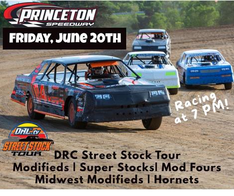 Street Stock Tour here June 20th