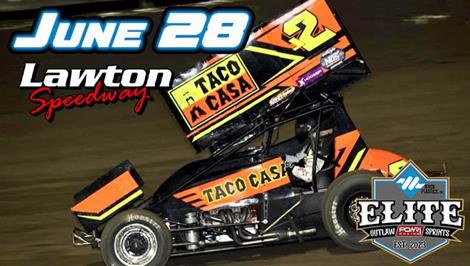 POWRi Elite Outlaw Sprints at Lawton Speedway