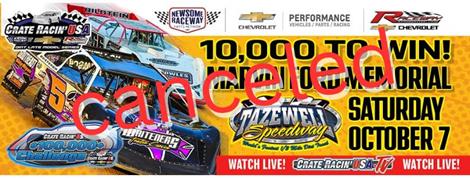 Tazewell Speedway Marvin Ford Memorial Event Canceled