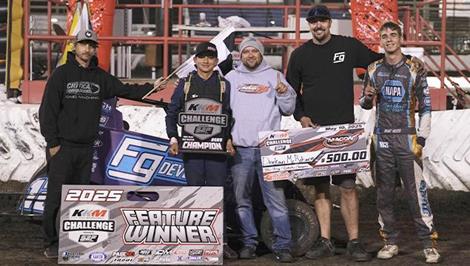 Levi Ballard and Deekan McRoberts Victorious in Macon Speedway KKM Challenge Championship Night Support