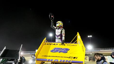 Hahn Prevails in ASCS Sooner Competition While O’Neil and Elliott Thrill The Modifieds