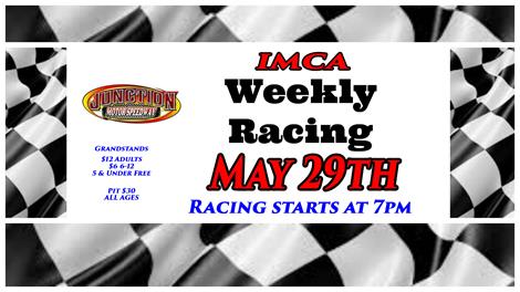 Weekly Racing May 29th!