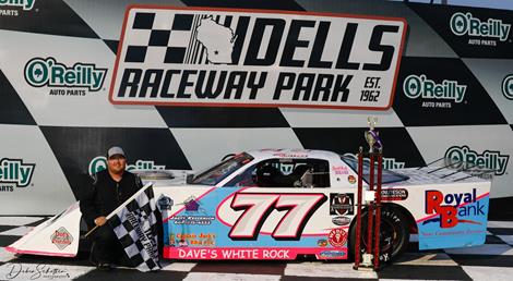 WINTERS WINNER IN DRP 602 LATE MODEL BADGER STATE EVENT