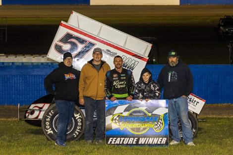 Campbell Dominates for Second Career Win at Longdale Speedway