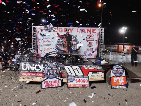 Ruggiero Jr. is now a Two-Time Short Track World Champion