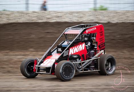 Crouch Takes Top Five Out of Busy Weekend When He Made Midget Debut