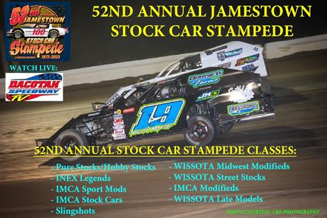 POSTPONED - 52nd Annual Jamestown Stock Car Stampede