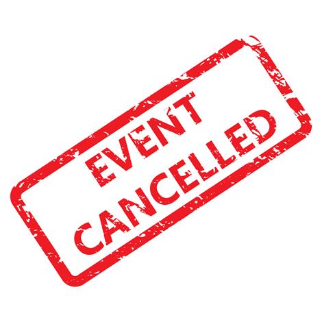 Race Event Canceled