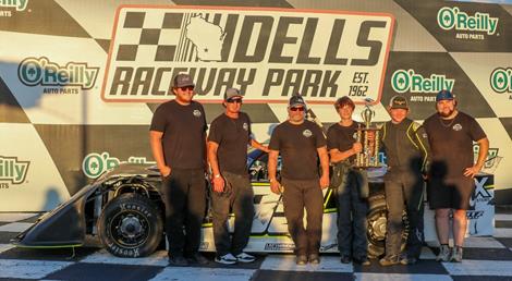 FIRST CAREER WIN FOR TANNER BERGE IN 602 LATE MODELS
