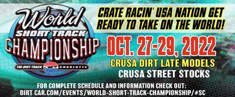Charlotte to Feature Two Crate Racin’ USA Divisions