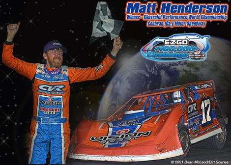 Henderson’s Hot Streak Continues with $20,000 Cochran Victory