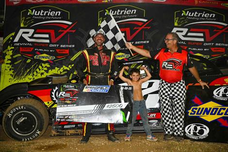 Justin Wells and Scott Crigler take Weekend Victories with REV Super Late Models.